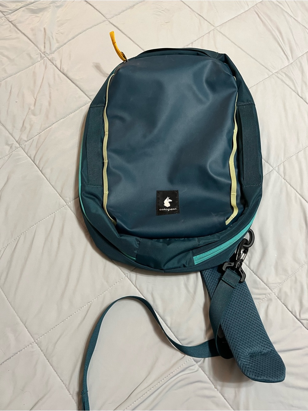 cotopaxi Teal Sling Bag - Compact Everyday Carry